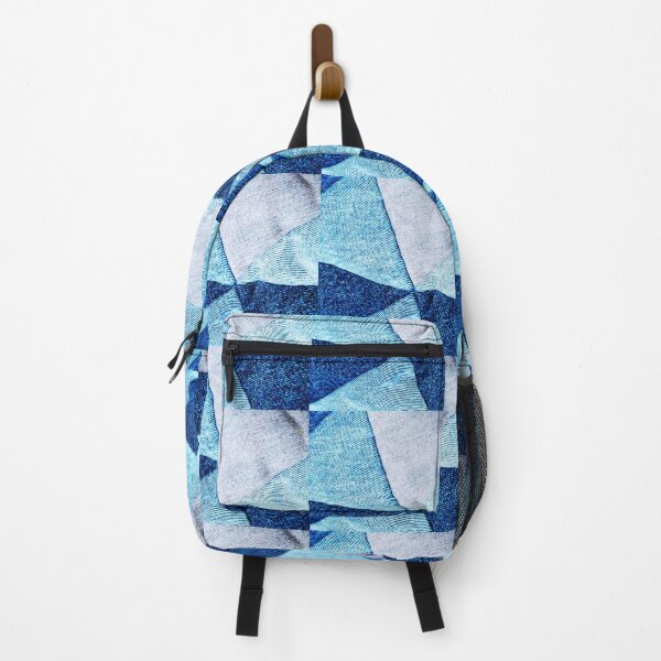 Item preview, Denim patch triangles designed and sold by Aquila Light Pictures.