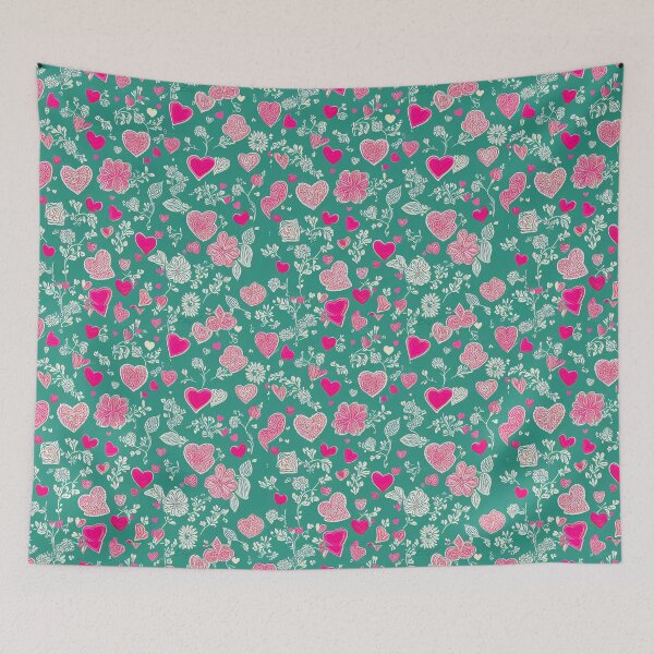Item preview, Hearts, Flowers and Love designed and sold by 3DogKnight.