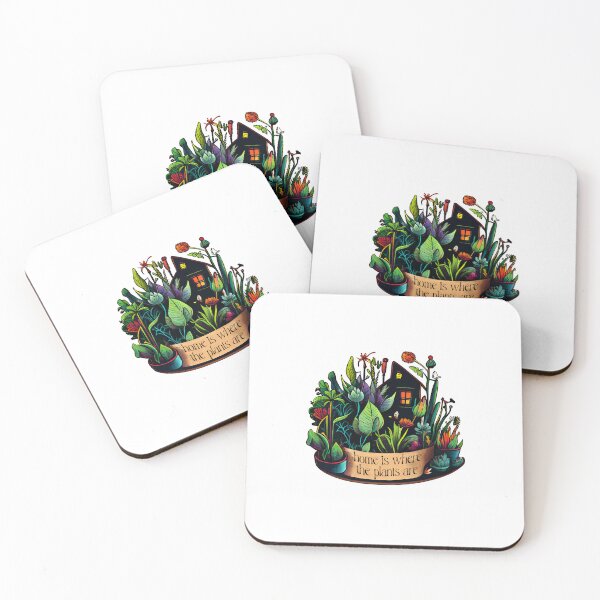 Item preview, Home is where the plants are  designed and sold by marglaufenberg.