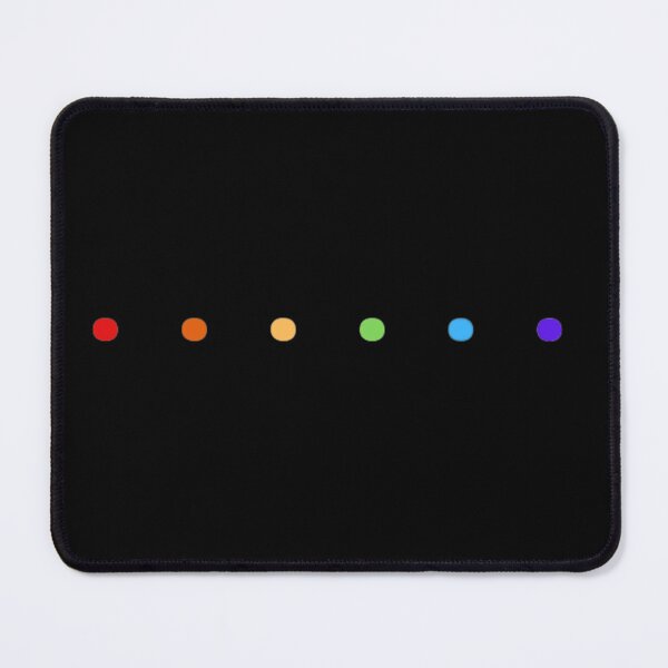 Item preview, Minimalist Dotted Gay Pride Flag designed and sold by ZikaShopArt ⭐⭐⭐⭐⭐.
