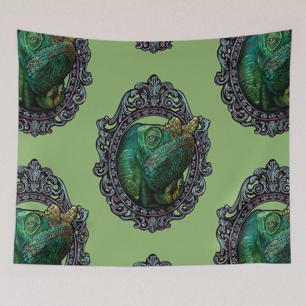 Item preview, Herp Cameo: Cristifer Parson’s Chameleon designed and sold by FreyStrandDraws.