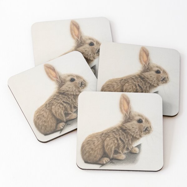 Item preview, Cute little fluffy bunny designed and sold by NathBros.