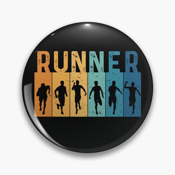 Item preview, Runner Retro Vintage Style Running Sports Marathon Trail Running designed and sold by secondskineu.