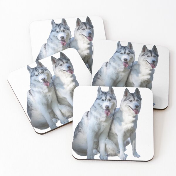 Item preview, Two Huskies designed and sold by May Finch.