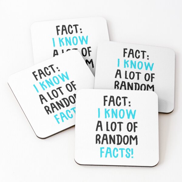 Item preview, Fact: I Know A Lot Of Random Facts! designed and sold by T-shirt For You.