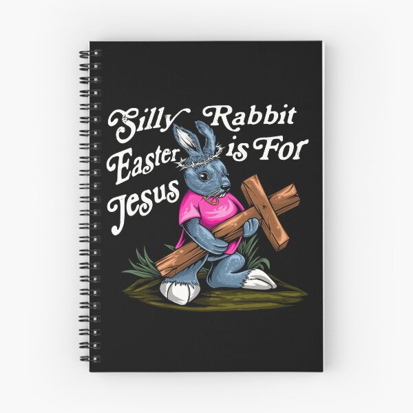 Item preview, Silly Rabbit Easter Is For Jesus - Funny Happy Easter - Rabbit Love - Jesus Easter designed and sold by Luvjesus2.