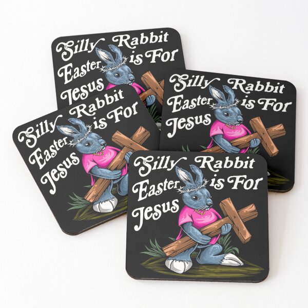 Item preview, Silly Rabbit Easter Is For Jesus - Funny Happy Easter - Rabbit Love - Jesus Easter designed and sold by Luvjesus2.