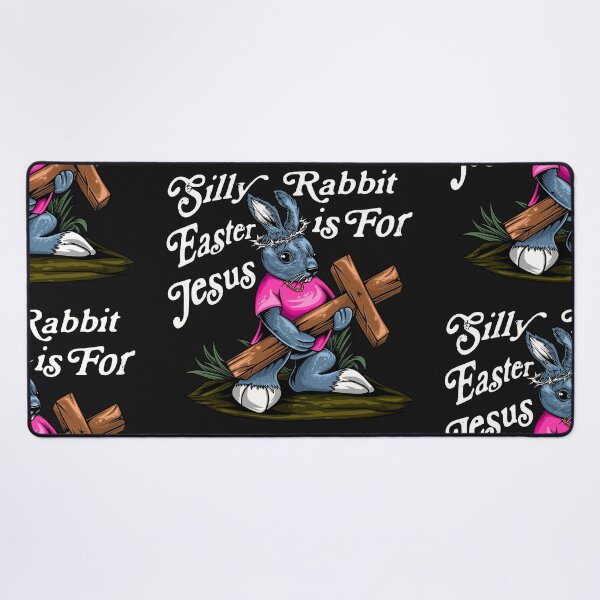 Item preview, Silly Rabbit Easter Is For Jesus - Funny Happy Easter - Rabbit Love - Jesus Easter designed and sold by Luvjesus2.