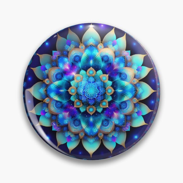 Item preview,  BLUE BOHEMIAN MANDALA designed and sold by DanaMire.