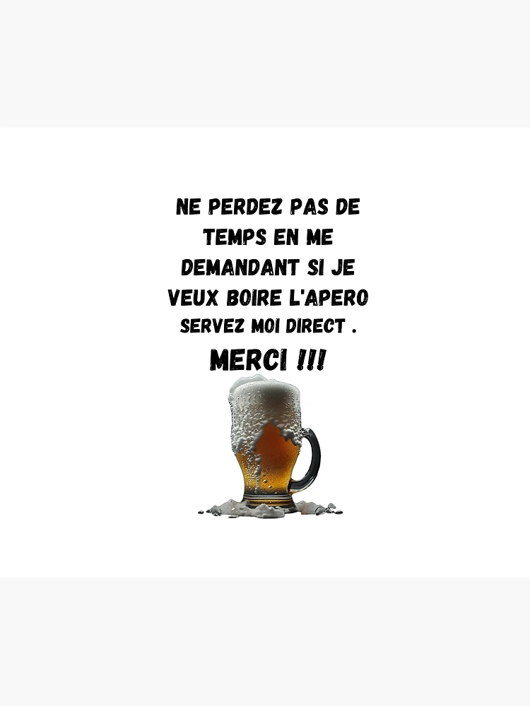 Fait Soif T-shirt Unisex Ultra Coton Bière Alcool Cadeau Homme