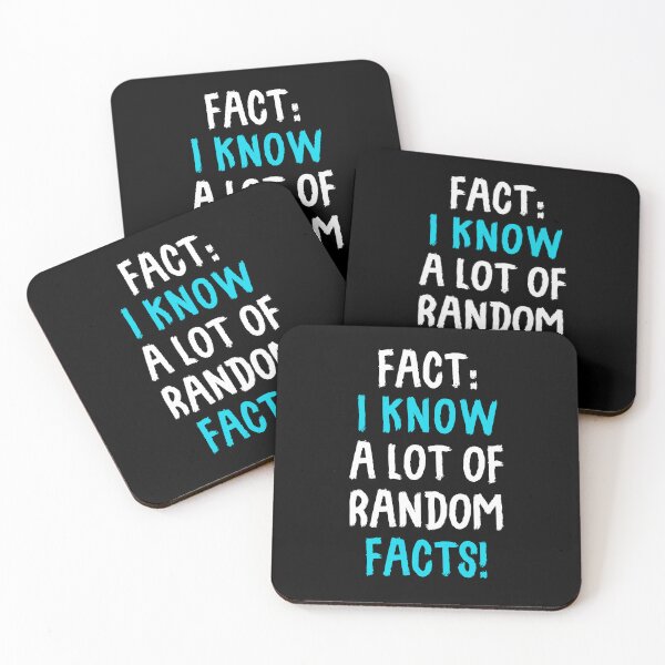 Item preview, Fact: I Know A Lot Of Random Facts! designed and sold by T-shirt For You.