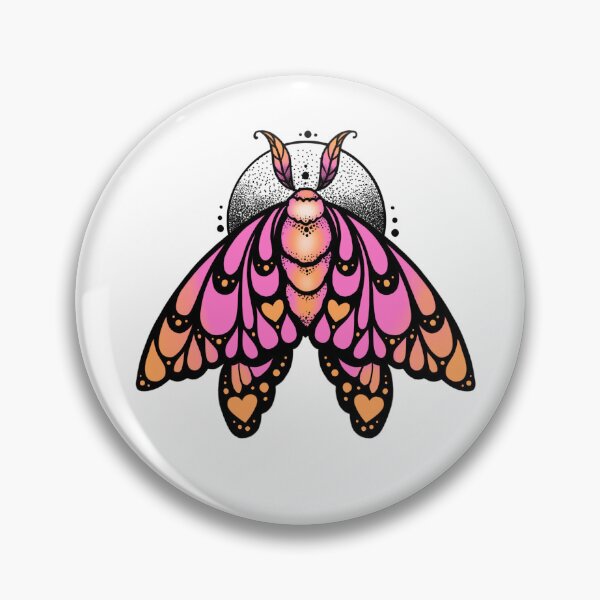 Item preview, Pink Moth Moon designed and sold by TheYeeHawz.