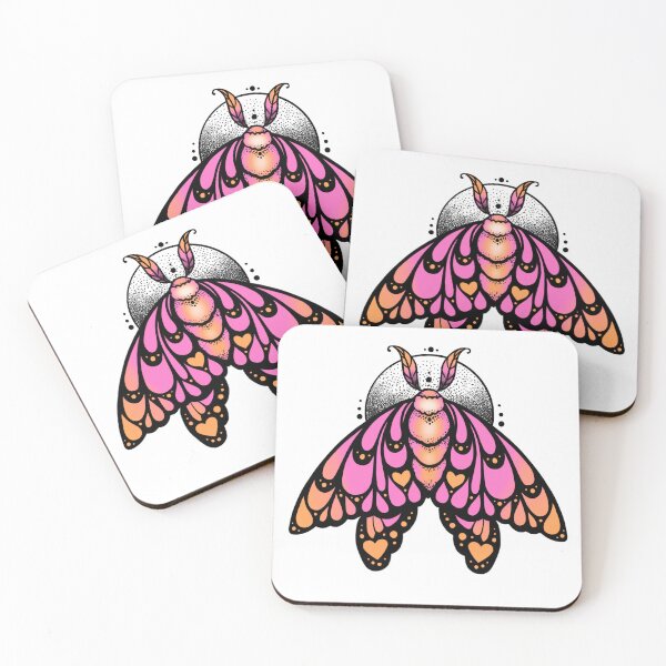 Item preview, Pink Moth Moon designed and sold by TheYeeHawz.