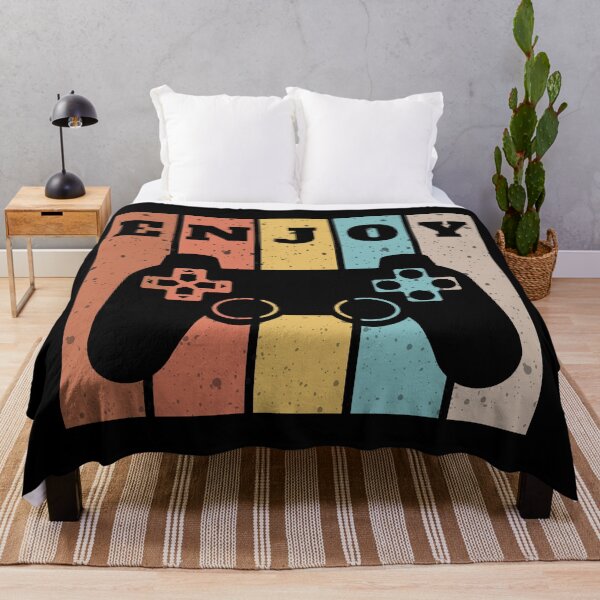 Item preview, Enjoy gaming vintage colors designed and sold by GraphicHabitatt.