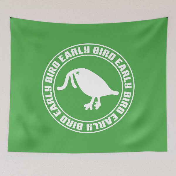 Item preview, EARLY BIRD. WHITE. designed and sold by 5hertz.