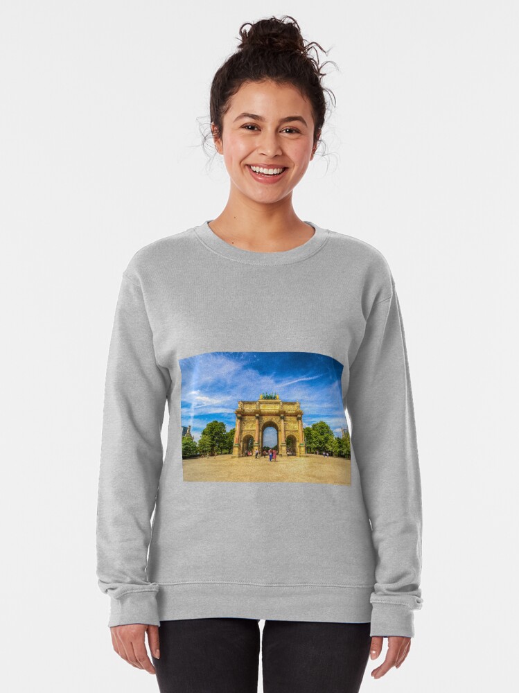 women louvre museum sweatshirt