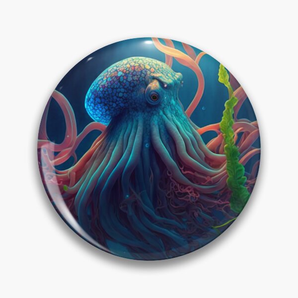 Item preview, Ocean animals, angry octopus designed and sold by HarriPaloma.