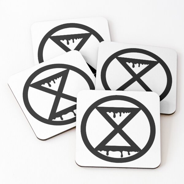 Item preview, Extinction Rebellion Oil Logo designed and sold by Ecorevolution.