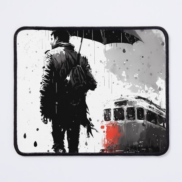 Item preview, Dreary Bus Stop designed and sold by TortillaChief.