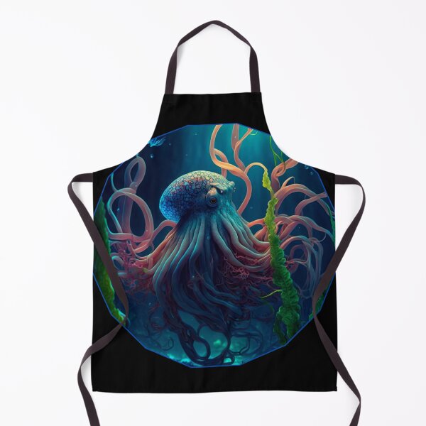 Item preview, Ocean Life, angry octopus designed and sold by HarriPaloma.