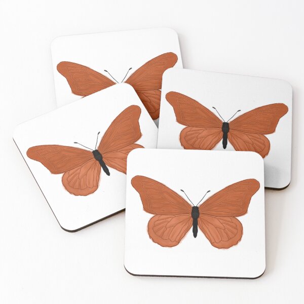 Item preview, Orange Painted Butterfly  designed and sold by EmilyPKnepp.