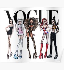vogue spice girls Poster