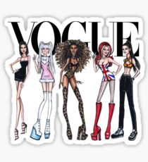 vogue spice girls Sticker