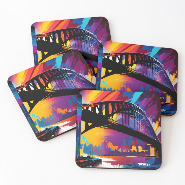 Item preview, Sydney Harbour Bridge Wall Art designed and sold by Shanina Conway.