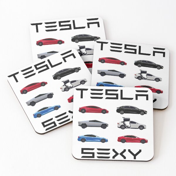 Item preview, Tesla Sexy Cars - Cybertruck, Model S, Model 3, Model X, Model Y, Roadster designed and sold by WigOutlet.