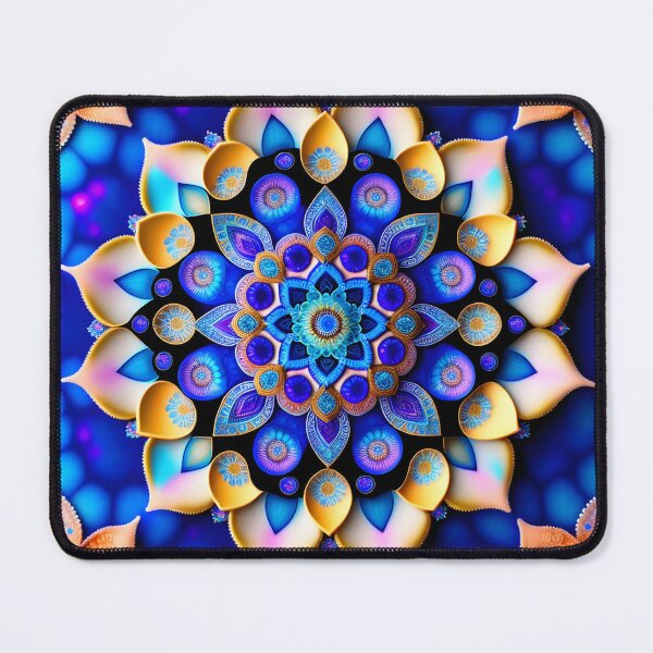 Item preview,   BLUE BOHEMIAN MANDALA designed and sold by DanaMire.