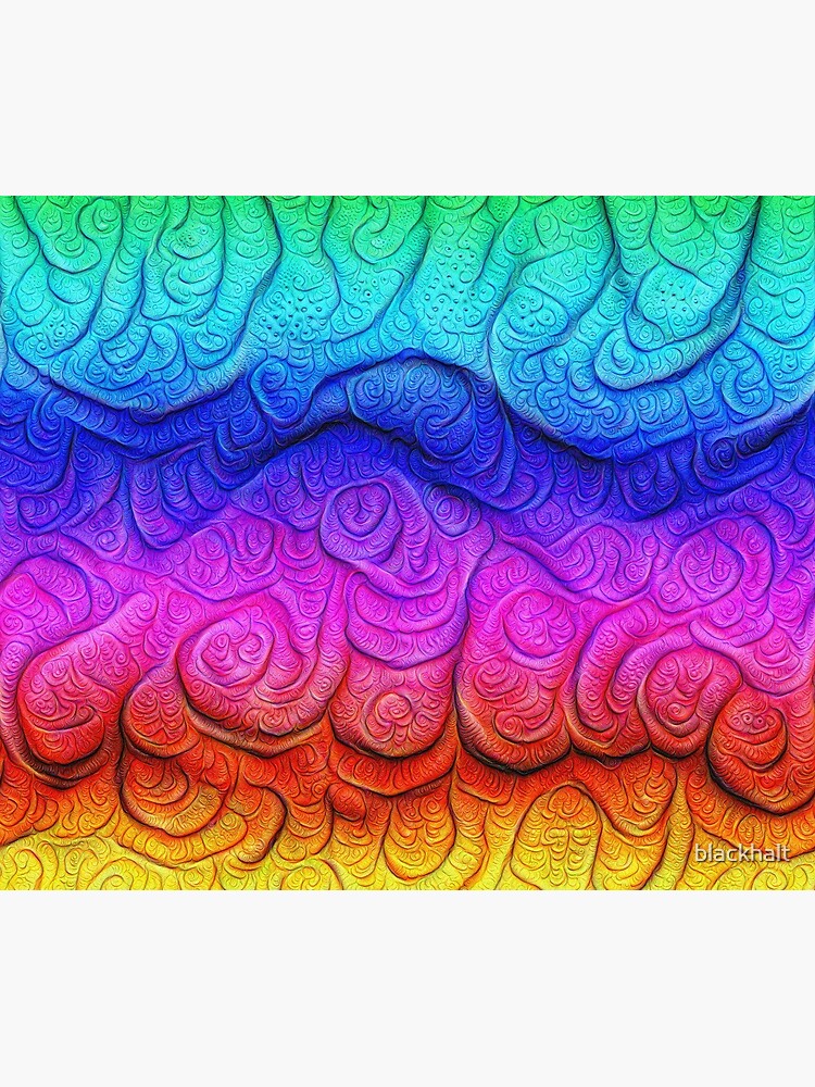 Color Foam levels #DeepDream by blackhalt