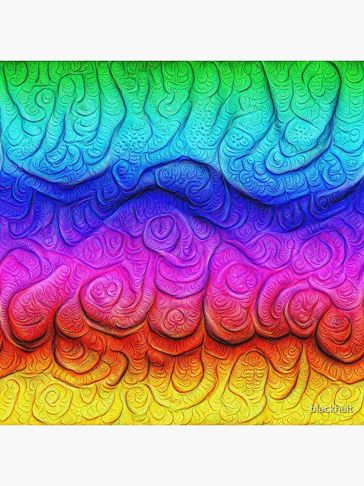 Color Foam levels #DeepDream by blackhalt
