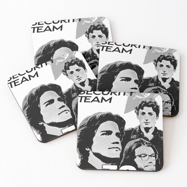 Item preview, Castle Security Team 70 Movie Poster designed and sold by SteakSwauce.