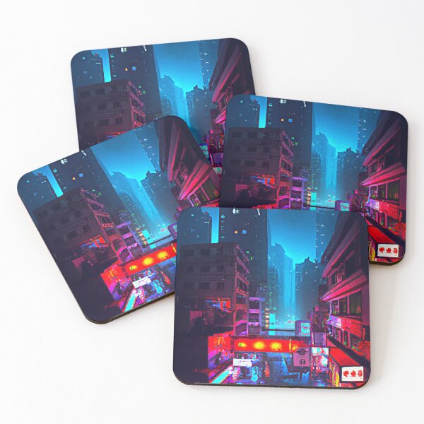 Item preview, Cyberpunk City Art | Dystopify  designed and sold by Dystopify.