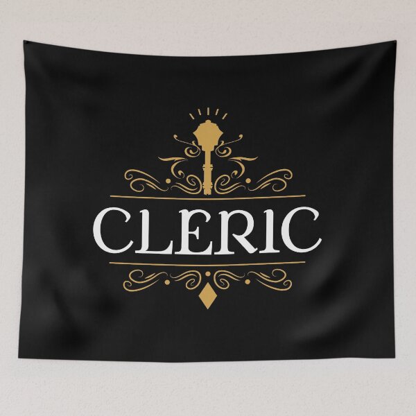 Item preview, RPG Cleric Clerics Healer Tabletop RPG Addict designed and sold by pixeptional.