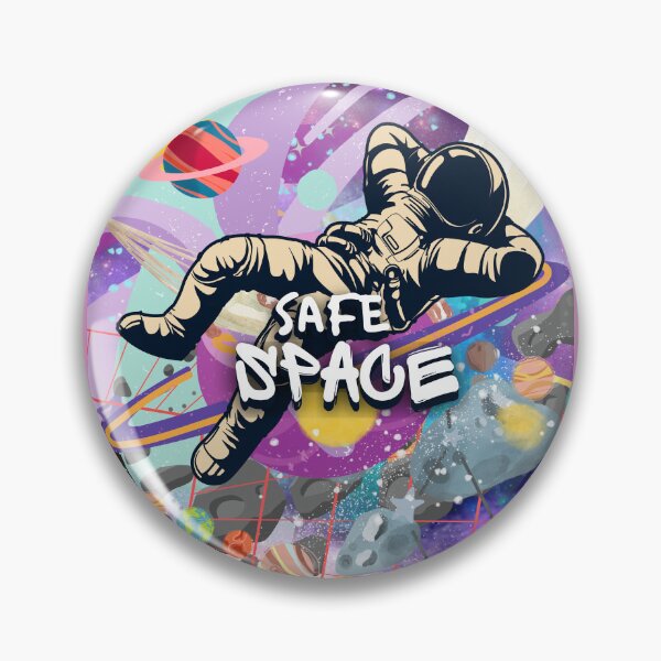 Item preview, Safe Space Astronaut designed and sold by Flirt-Teez.