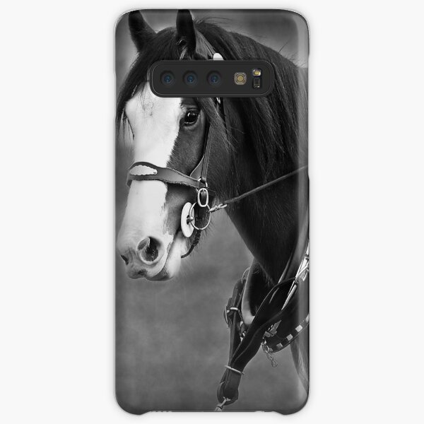 Days Gone By - Clydesdale in Harness Samsung Galaxy Snap Case