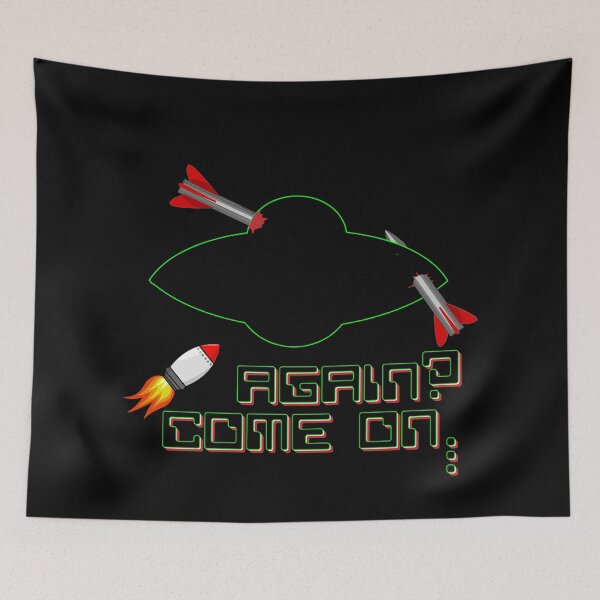Item preview, Unidentified Falling Object: UFO Crashes and Burns designed and sold by K0tK0tu.