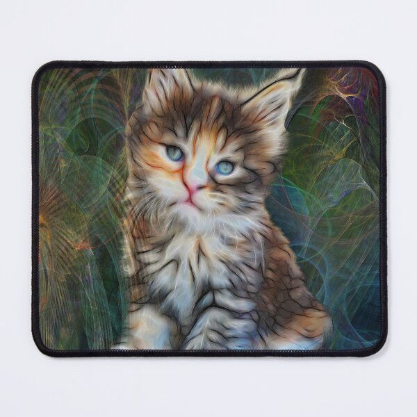 Item preview, Mystic Kitten (Square Version) - By John Robert Beck designed and sold by studiobprints.