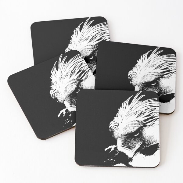 Item preview, Phillipines Monkey Eating Eagle Portrait designed and sold by rossartstudio.