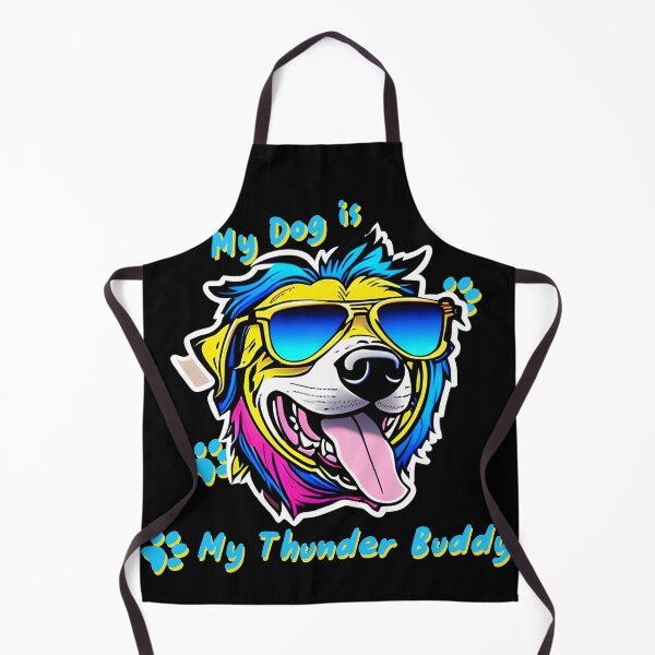 Item preview, My Dog Is My Thunder Buddy Colorful Funny designed and sold by kubix81.