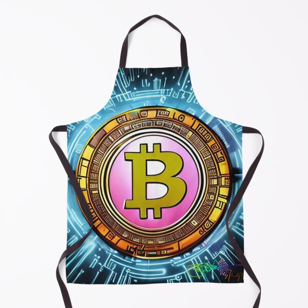 Aperçu de l'œuvre Bitcoin Cyberpunk SciFi Logo 22 créée et vendue par Benito Del Ray.
