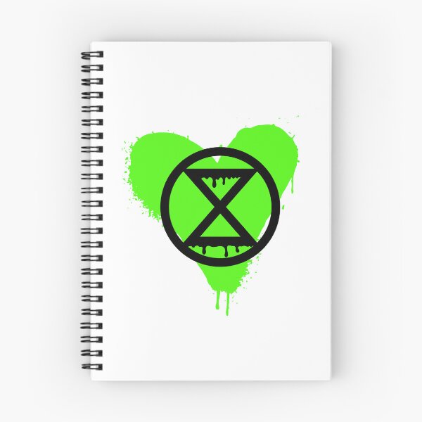 Item preview, Extinction Rebellion heart designed and sold by Ecorevolution.