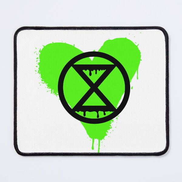 Item preview, Extinction Rebellion heart designed and sold by Ecorevolution.