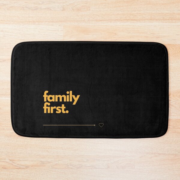 Item preview, family first Motivational quote | wall art | shirt | Minimalist | gift | family | cohesion | friends | Mom | dad | Clever sayings designed and sold by JoWillem.