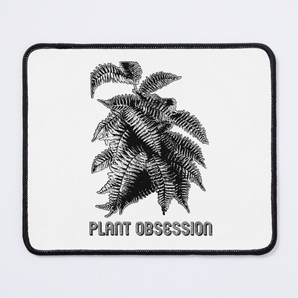 Item preview, Plant Obsessed | Black Artwork | designed and sold by VintagePlantJoy.
