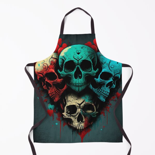 Artikelvorschau, Graffiti Style Skull and Heart Design entworfen und verkauft von scollum.