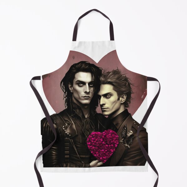 Item preview, Goth gay couple designed and sold by Simone Davino.