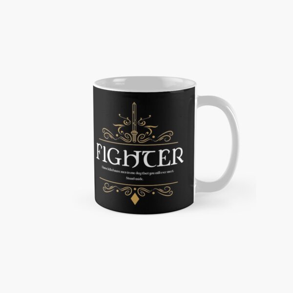 Item preview, RPG Fighter Fighters Quote Tabletop RPG Addict designed and sold by pixeptional.