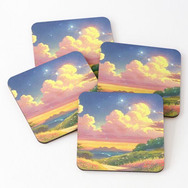 Item preview, A Sky full of stars Anime scenery designed and sold by hedoniism-shop.